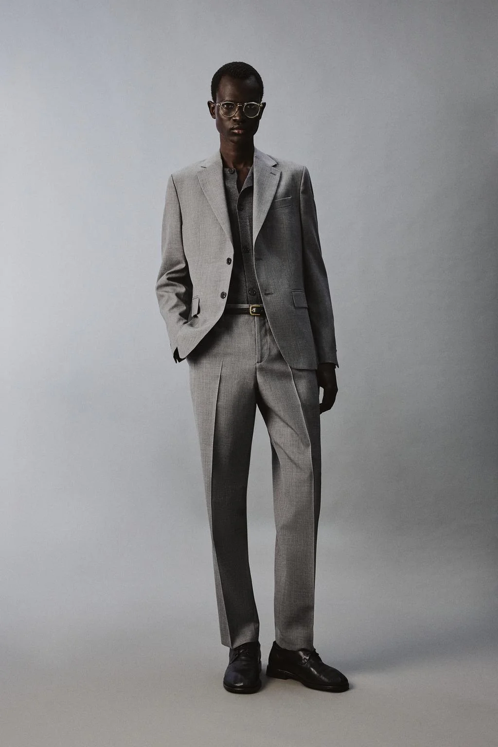 Пиджак для костюма с текстурой зауженного кроя