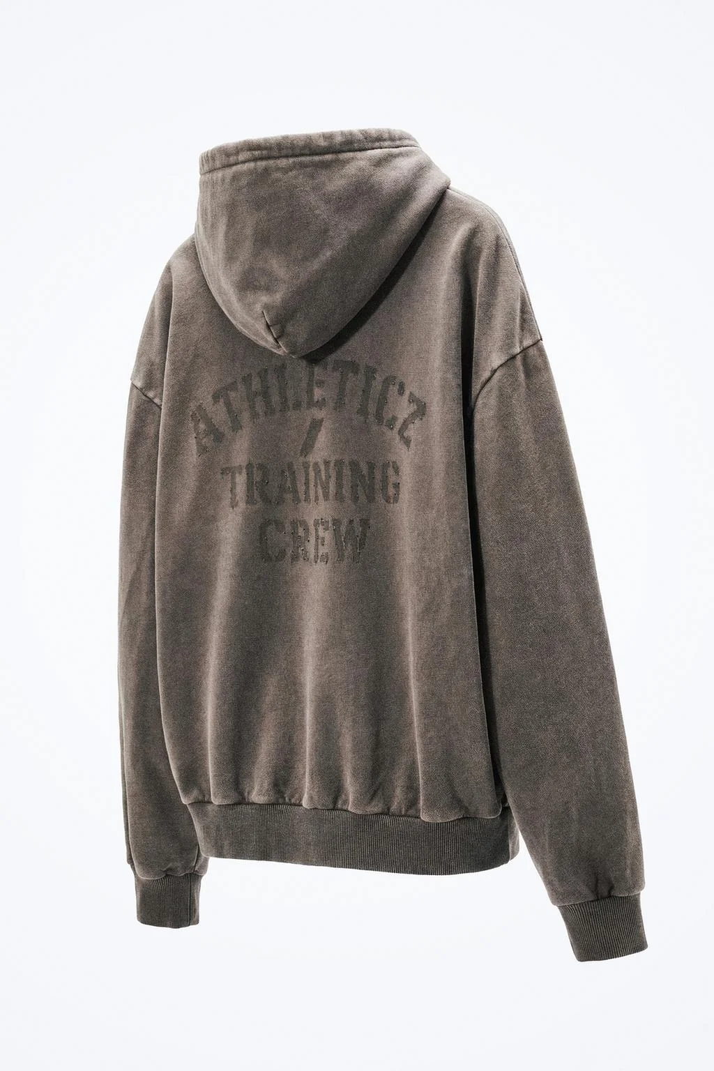 Худи свободного кроя с эффектом потёртости для тренировок — Худи | свитера