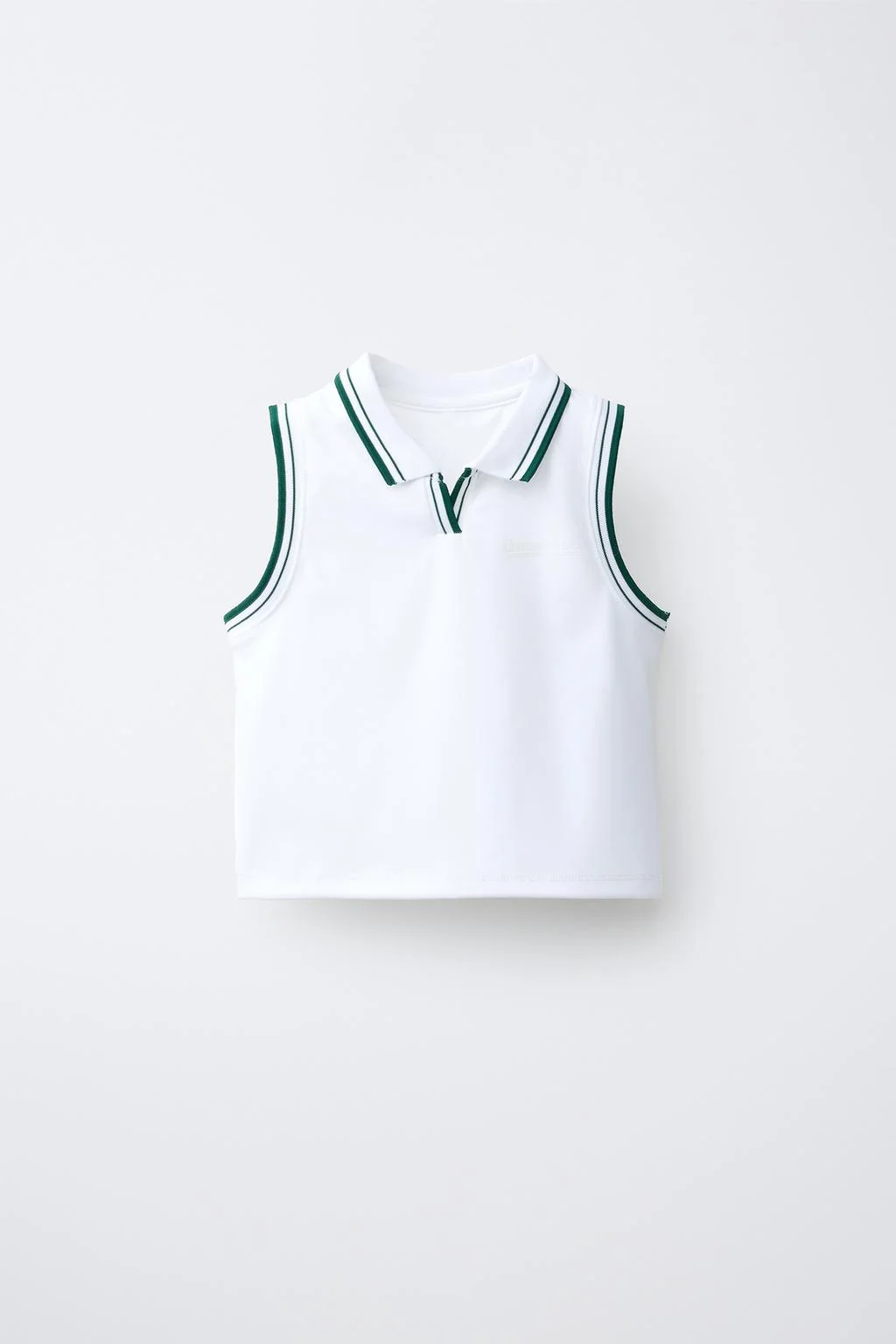 Поло с контрастной окантовкой и надписью — Тренировочная одежда