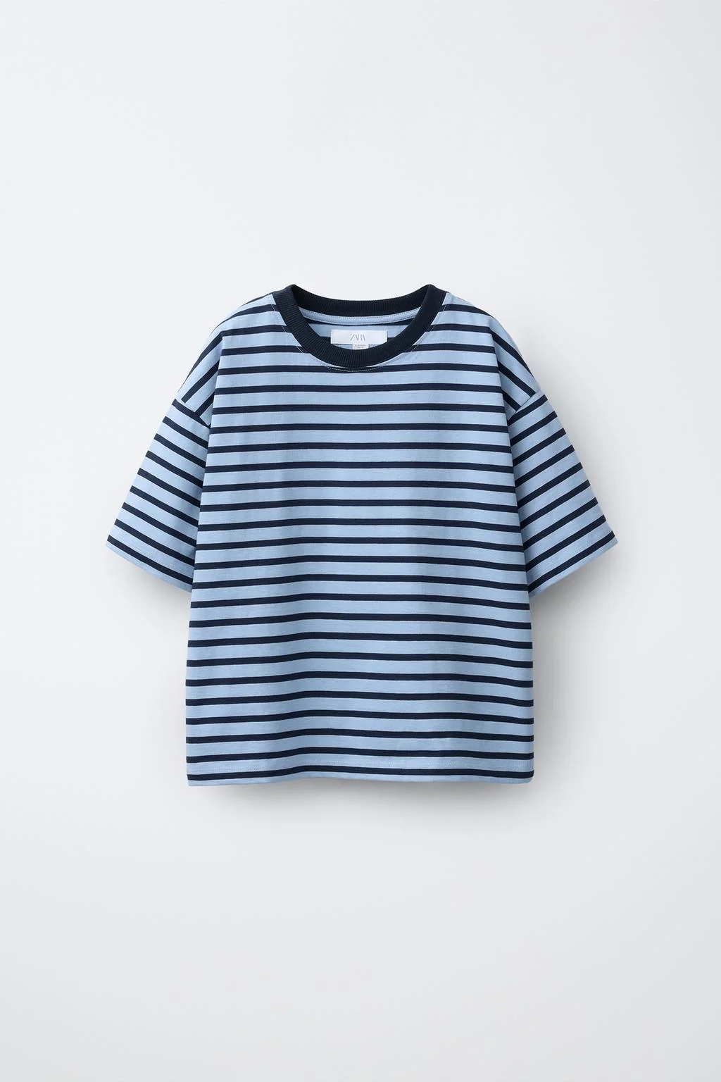 Плотная футболка в полоску — Пре-тин