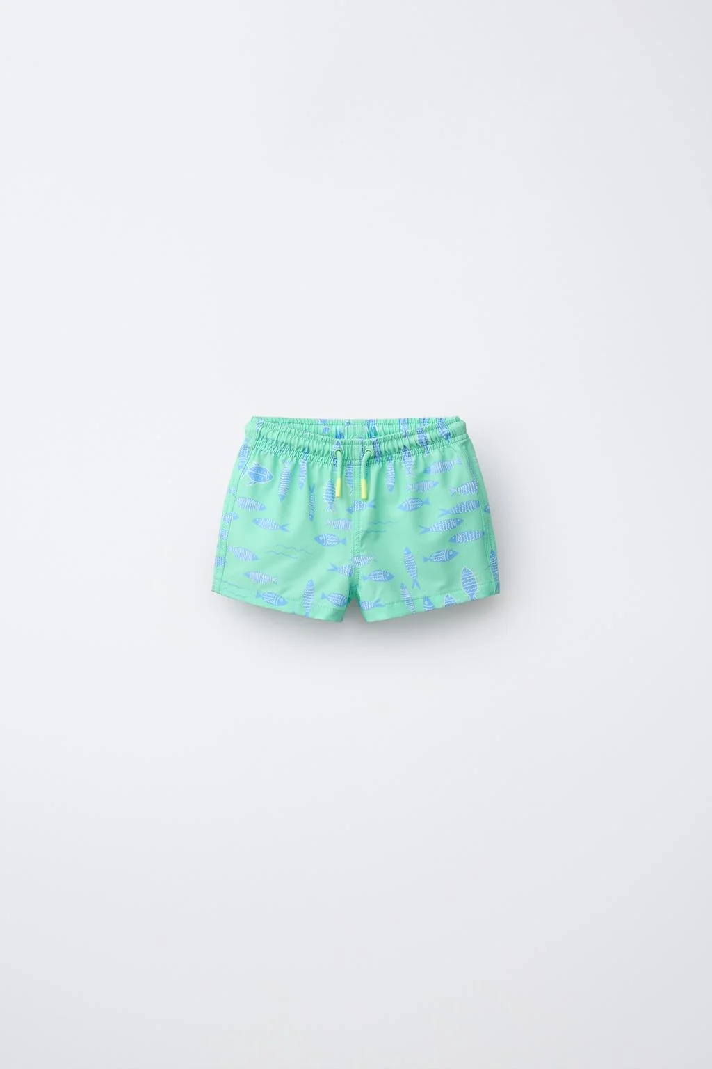 2-6 YEARS / FISH PRINT SWIM SHORTS