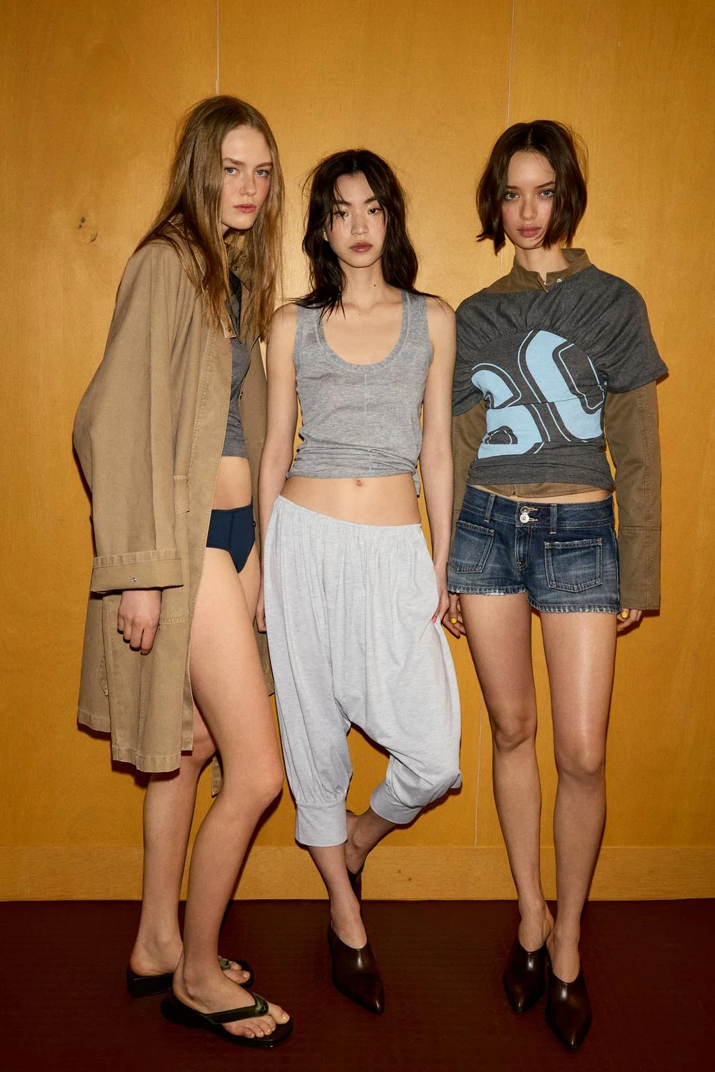 Оверсайз длинный тренч