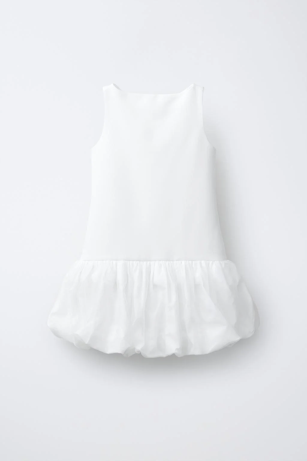 COMBINED ORGANZA DRESS