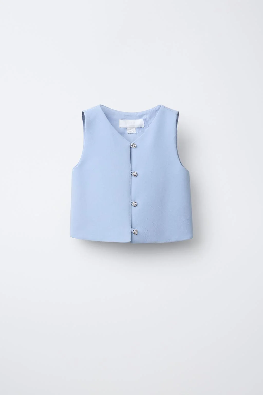 RHINESTONE BUTTON WAISTCOAT
