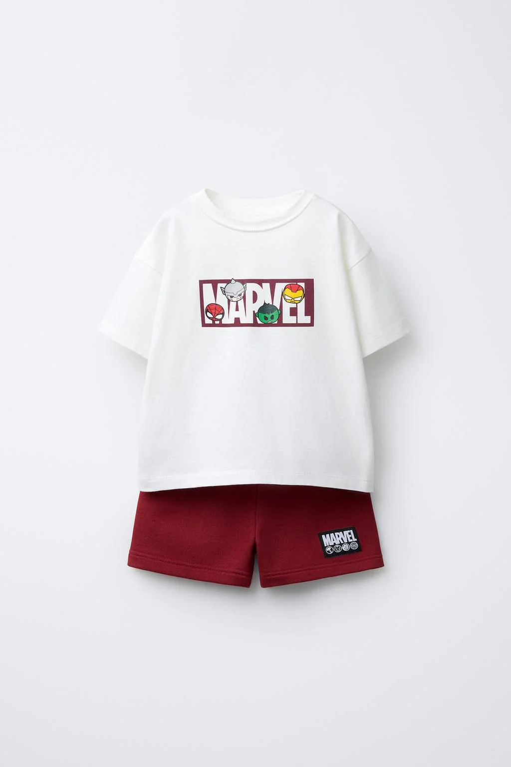 THE AVENGERS © MARVEL JOGGING T-SHIRT AND BERMUDA SHORTS SET