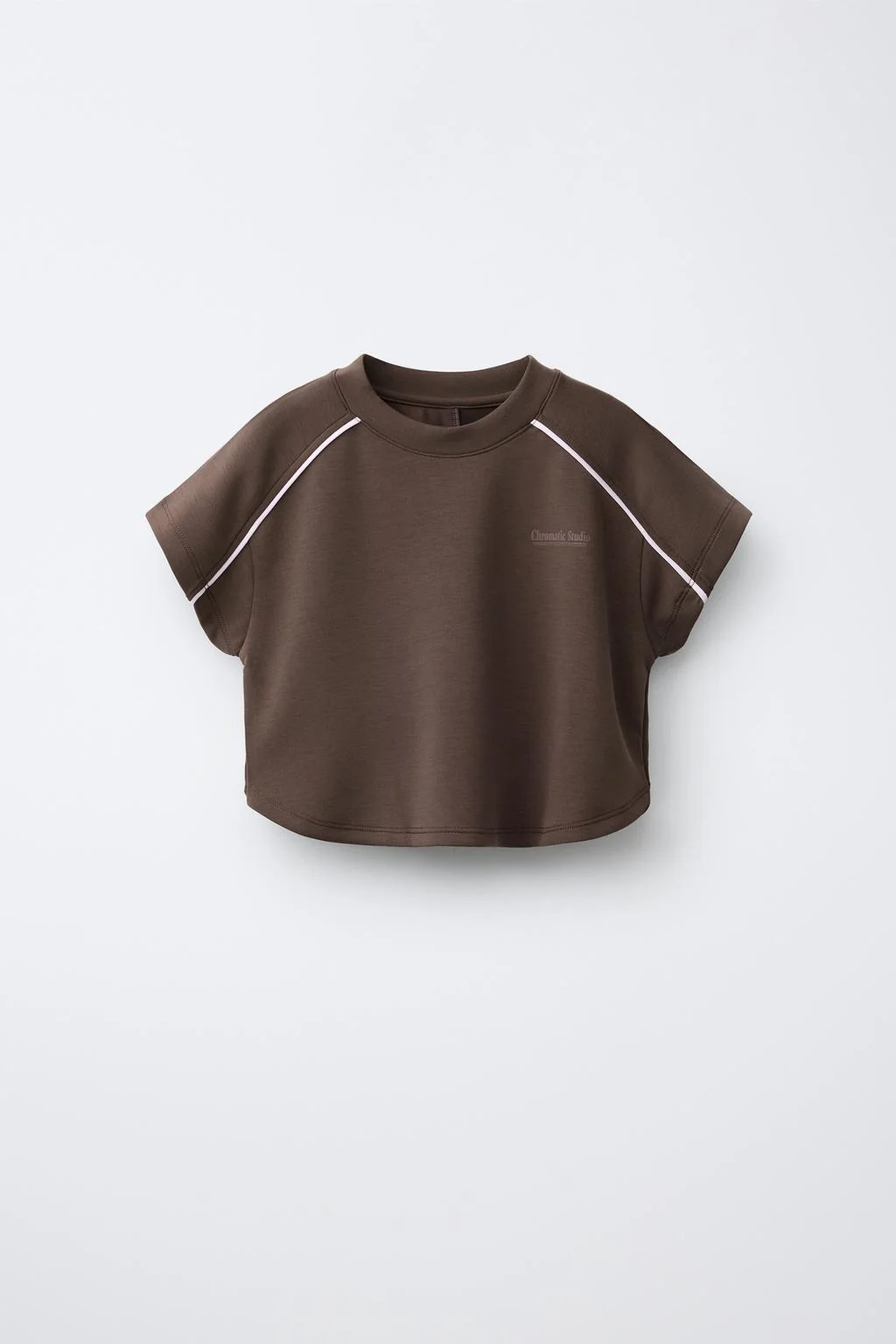 Футболка с контрастной отделкой из смеси модала — Тренировочная одежда