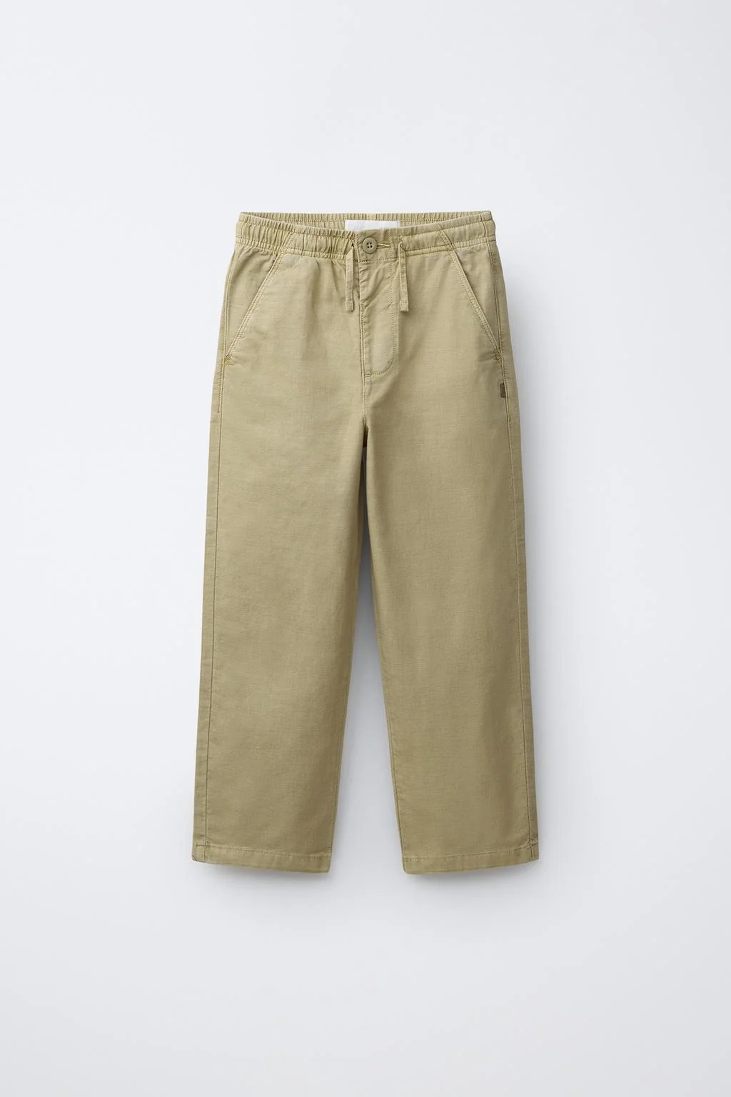 Хлопковые брюки свободного кроя