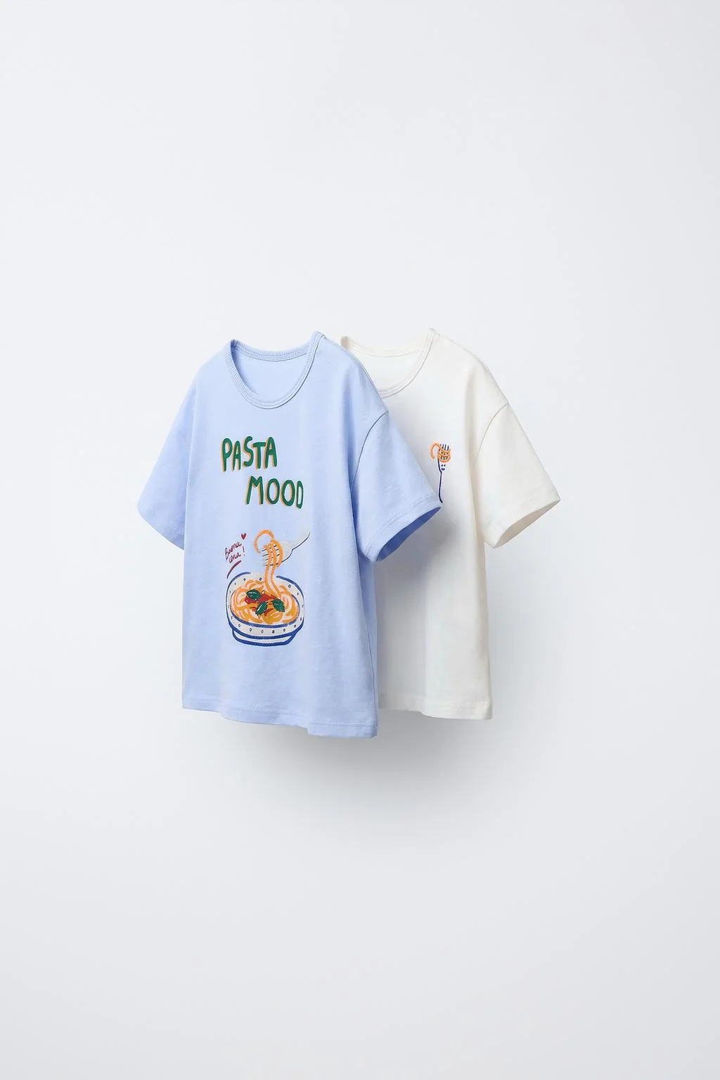 Набор из 2 футболок с принтом — КОРОТКИЙ РУКАВ