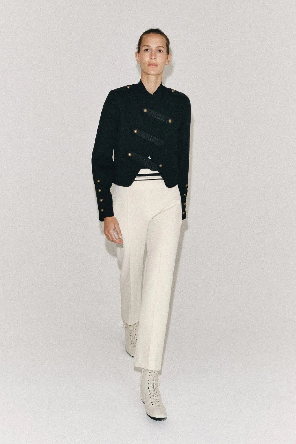ZW COLLECTION УКОРОЧЕННЫЕ БРЮКИ