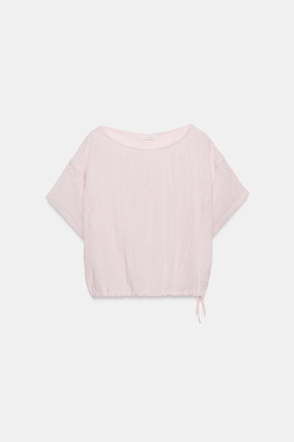 РУБАШКА-НАКИДКА С РЕГУЛИРУЕМЫМ НИЗОМ