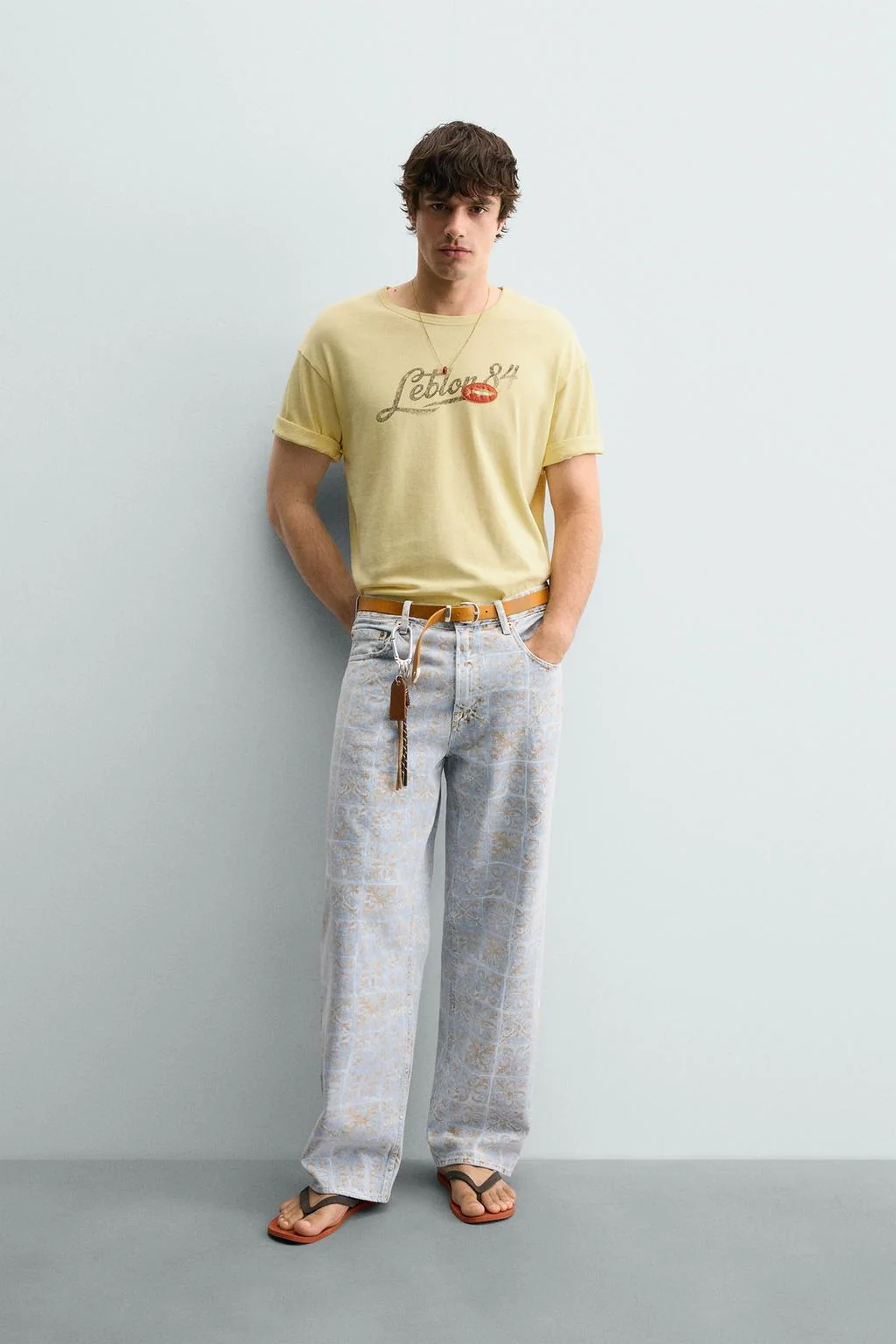 LEBLON WASHED T-SHIRT