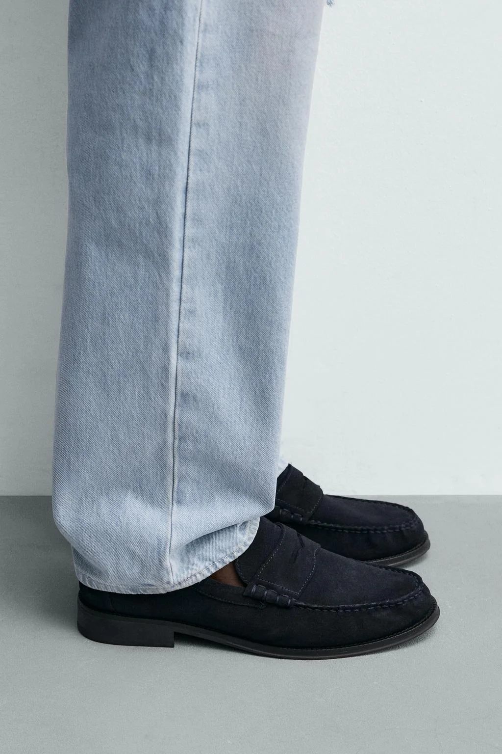 LEATHER PENNY LOAFERS