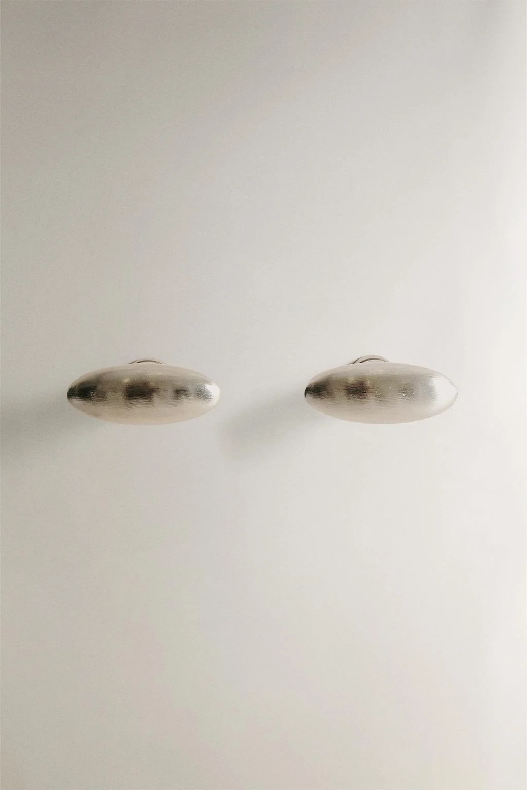 Набор блестящих металлических дверных ручек (набор из 2 шт.)