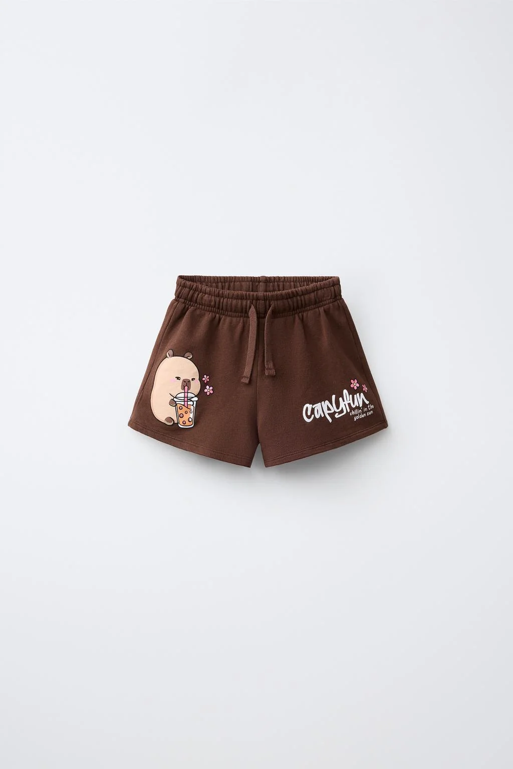 Бермуды с принтом Capibara Capyfun ©