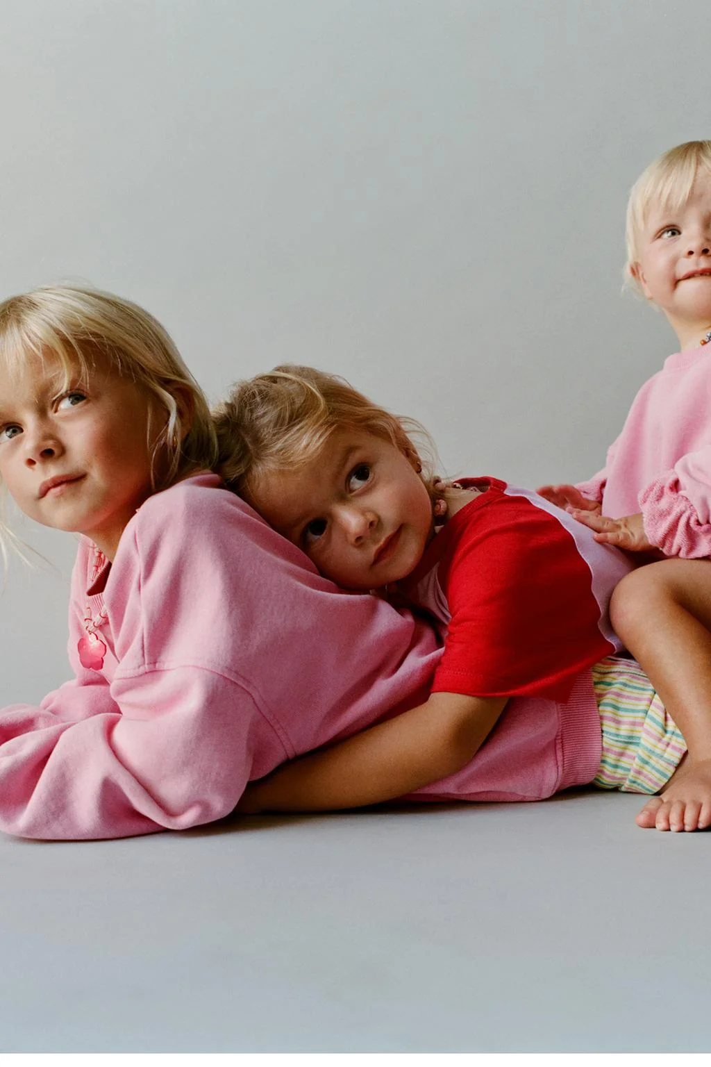 Полосатые бермуды из твила в стиле mom fit