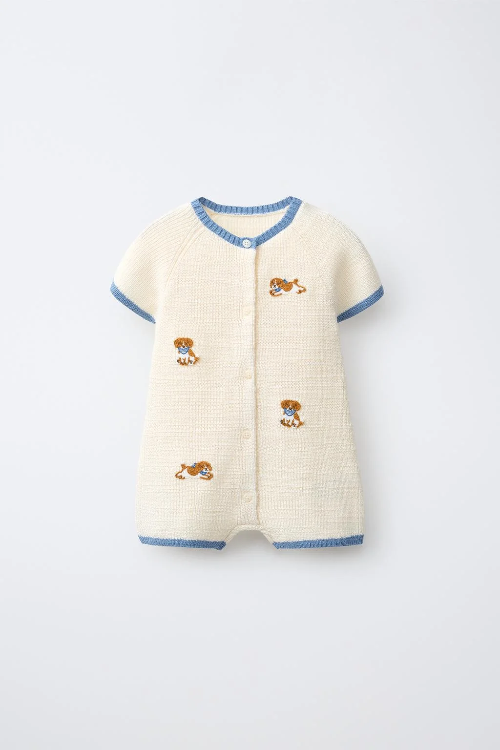 DOG PRINT PLAYSUIT