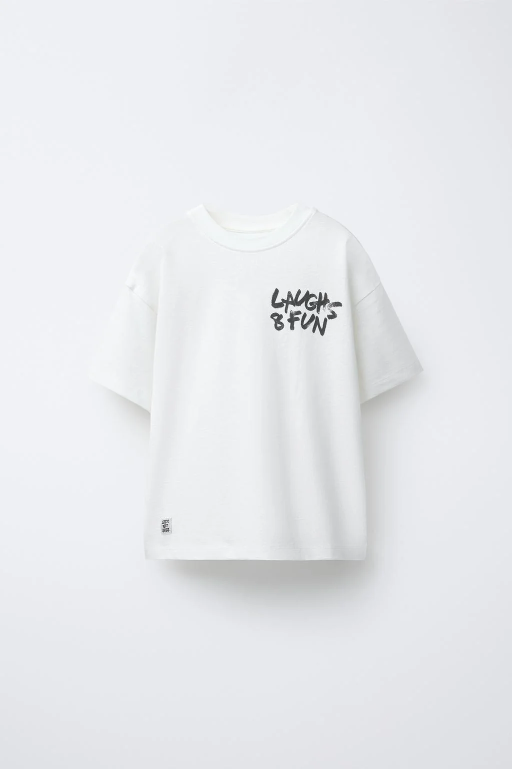 SLOGAN PRINT T-SHIRT