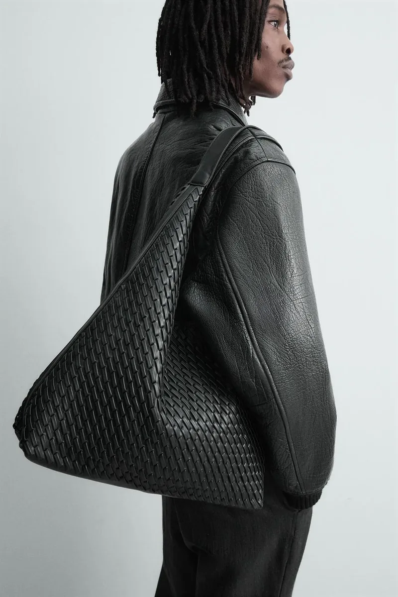 Плетёная большая сумка — Сумки