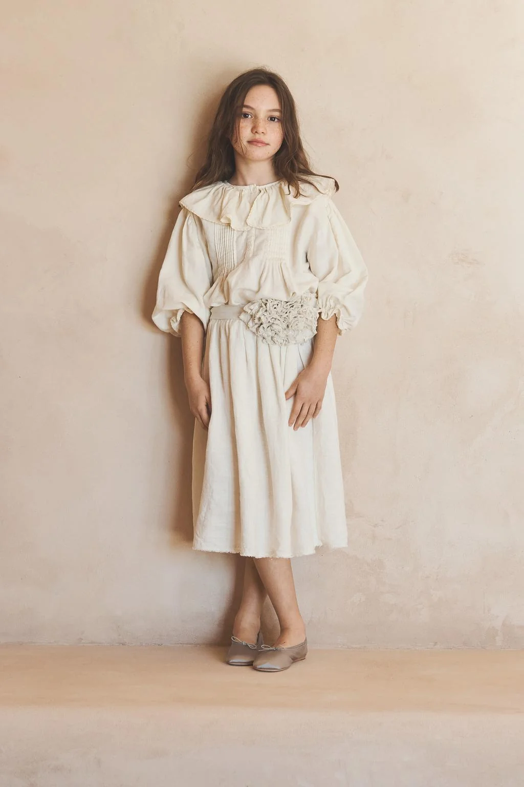 ОГРАНИЧЕННАЯ СЕРИЯ 100% ЛЬНЯНАЯ МИДИ-ЮБКА С РЕМНЕМ — Специальная серия