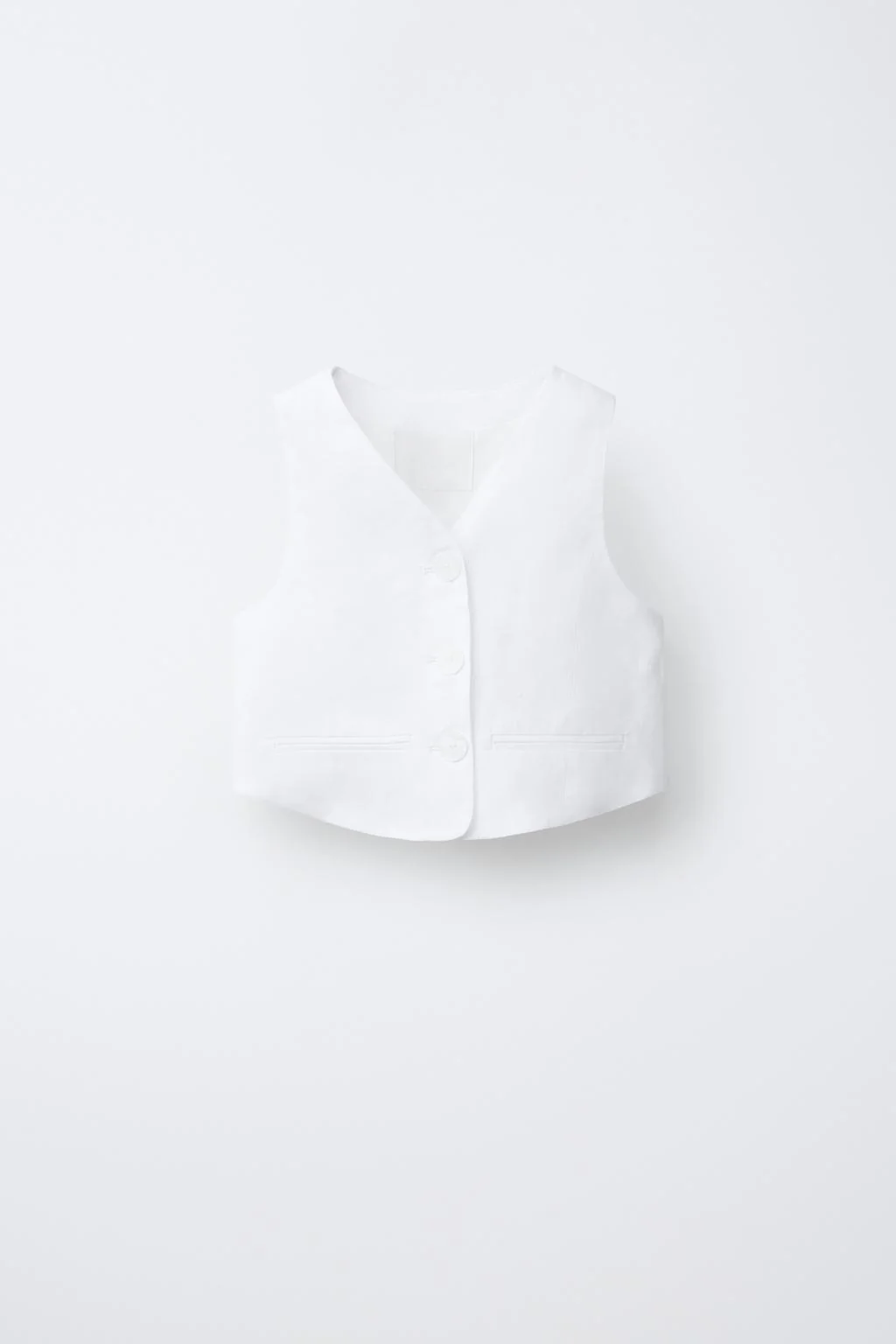 Жилет из 100% льна