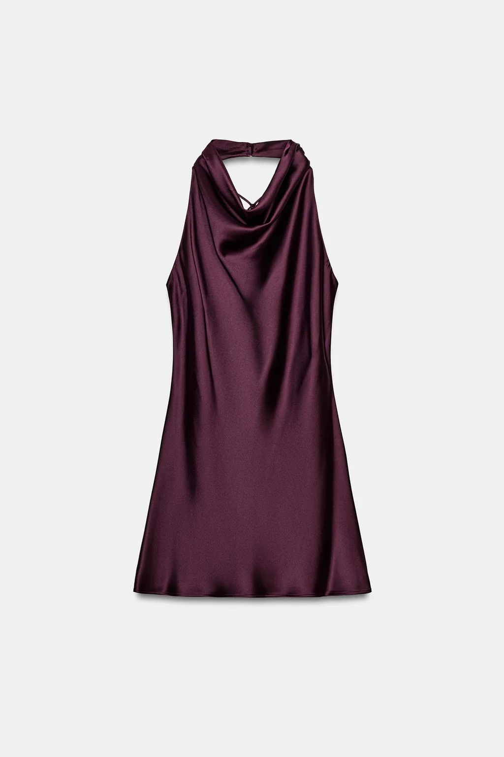 SHORT SATIN DRESS