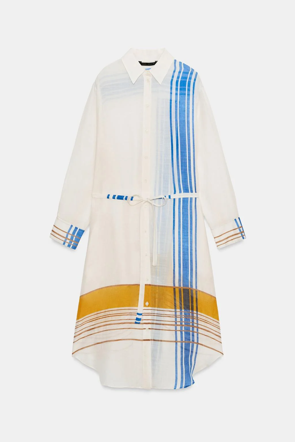 Платье-рубашка из 100% рамиса ZW Collection