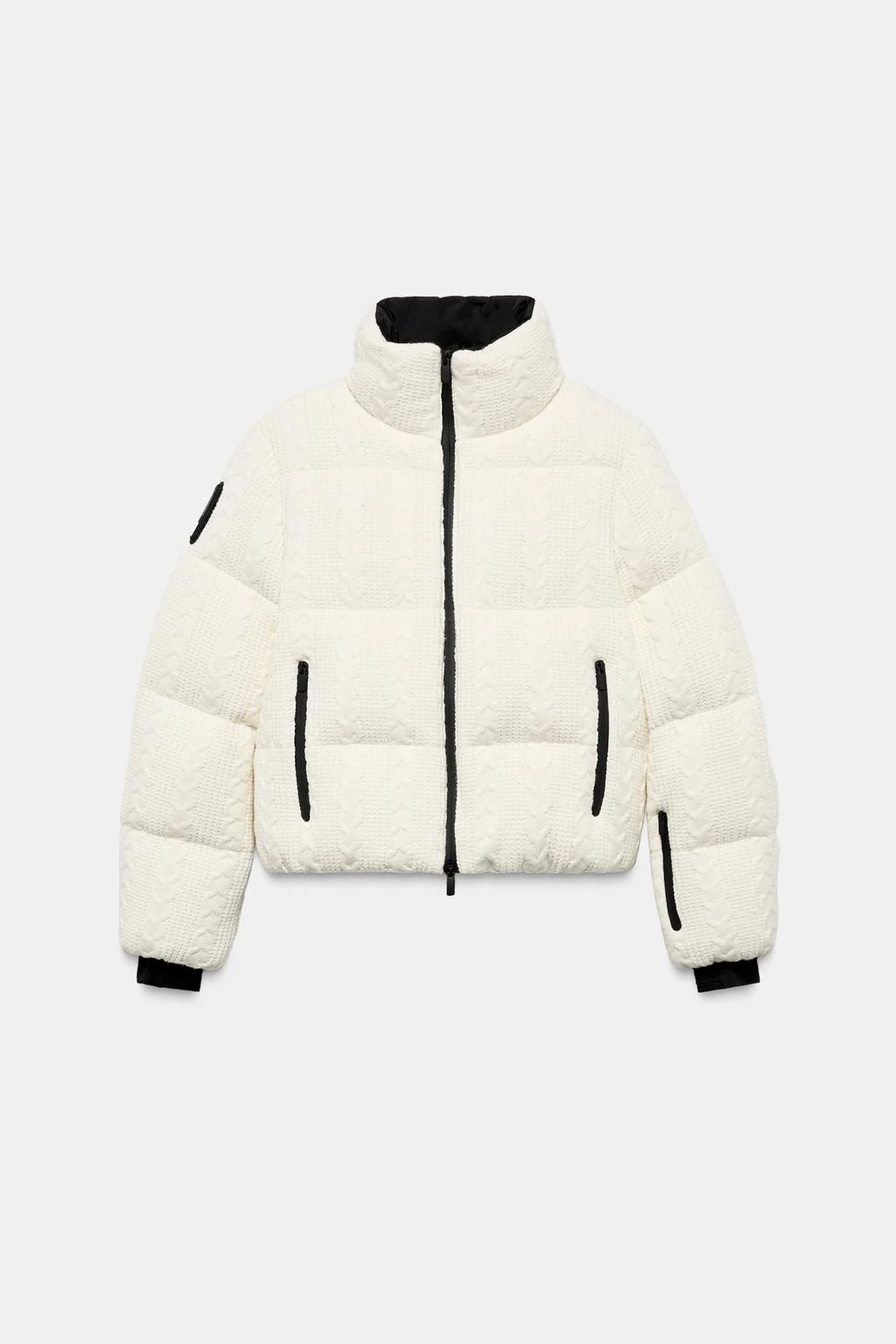 Пуховик-анорак с искусственным мехом 80% пух 20% перо HEIQ XREFLEX™ RECCO® TECHNOLOGY SKI COLLECTION