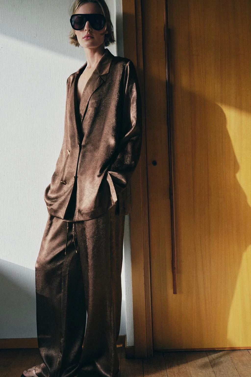 Набор пиджаков fluid с эффектом мятости