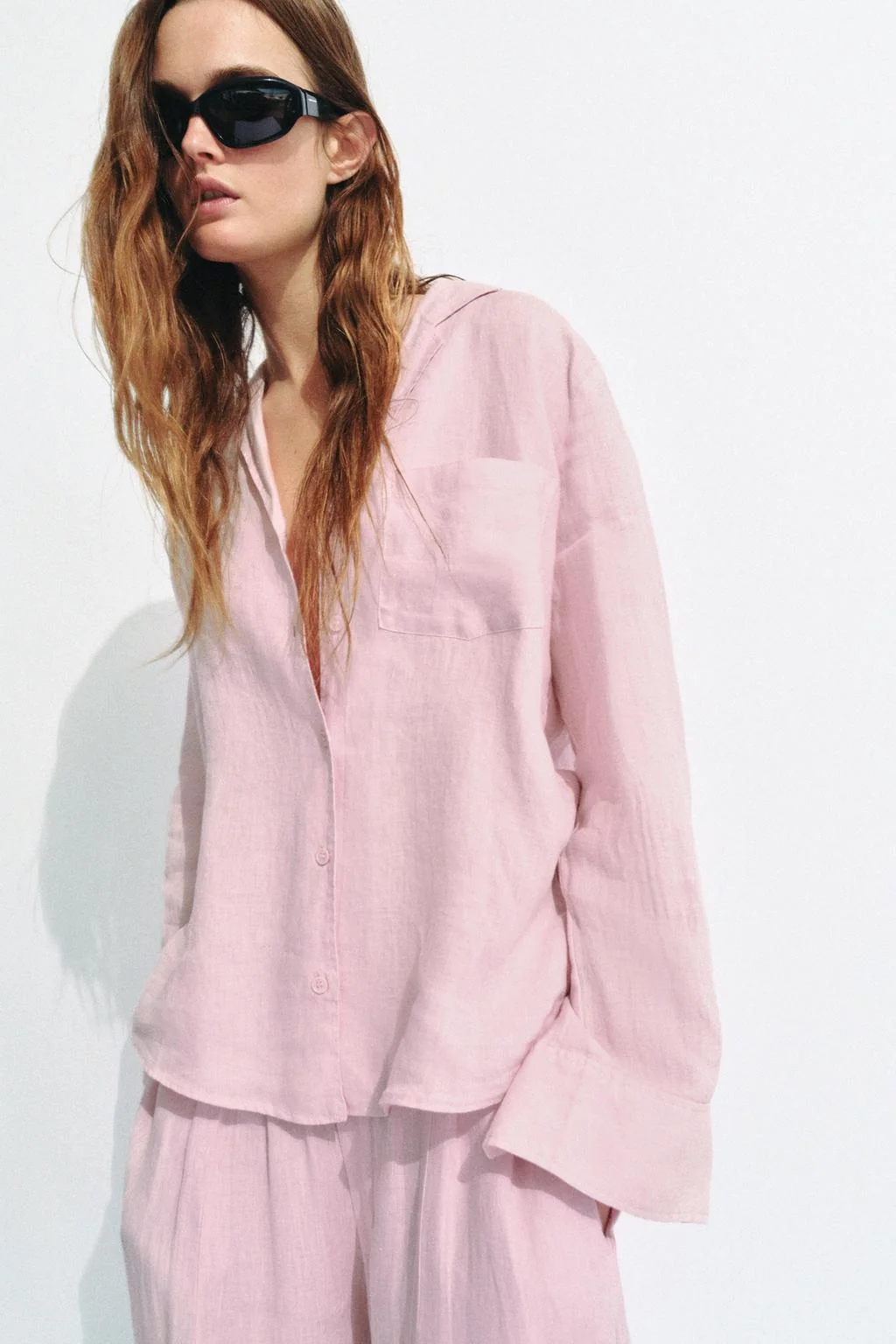 ZW COLLECTION льняные брюки бочонок