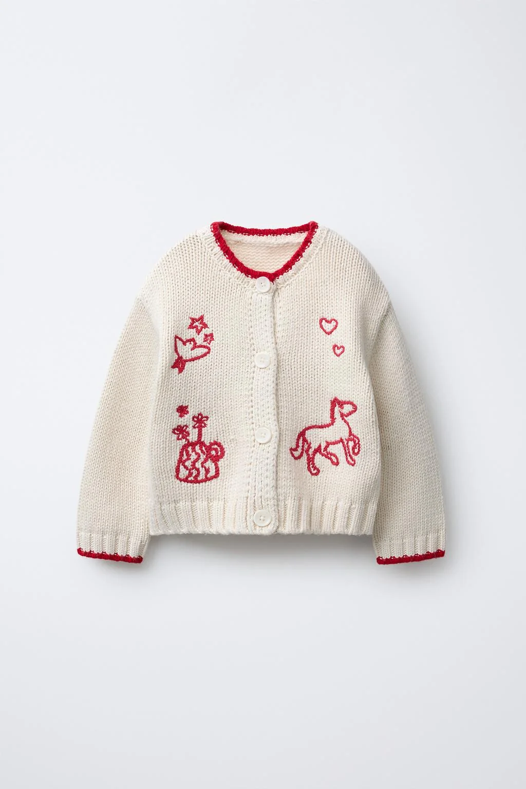 CARDIGAN WITH EMBROIDERY
