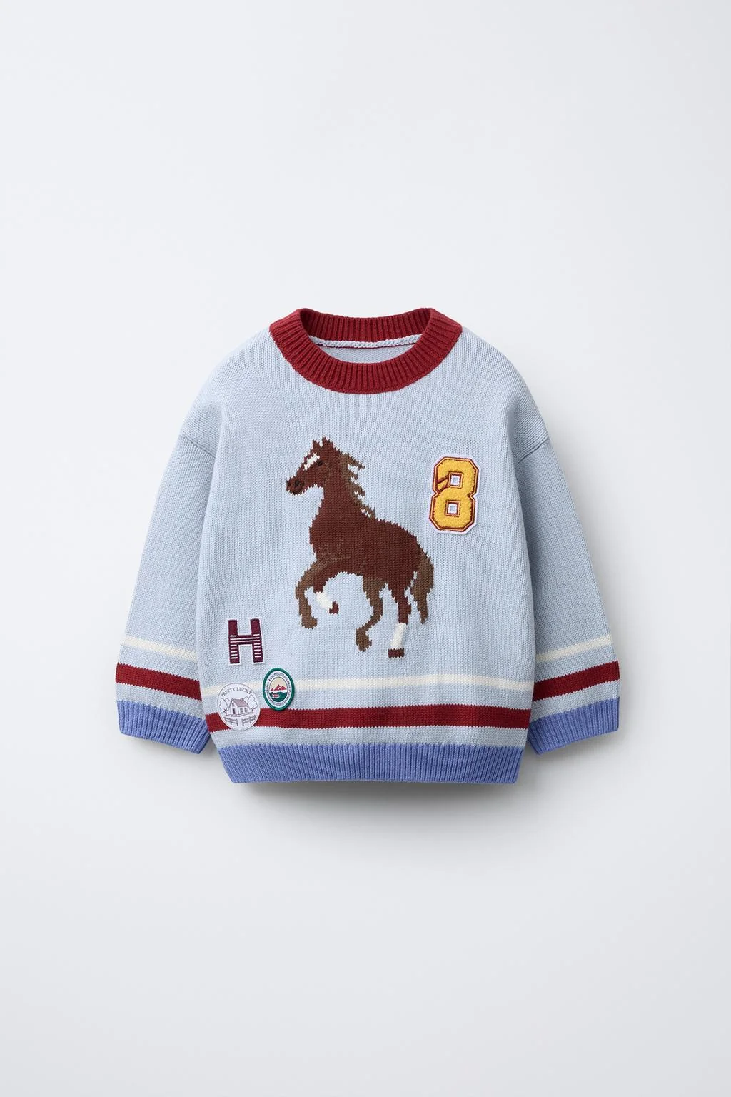 EMBROIDERED KNIT JUMPER