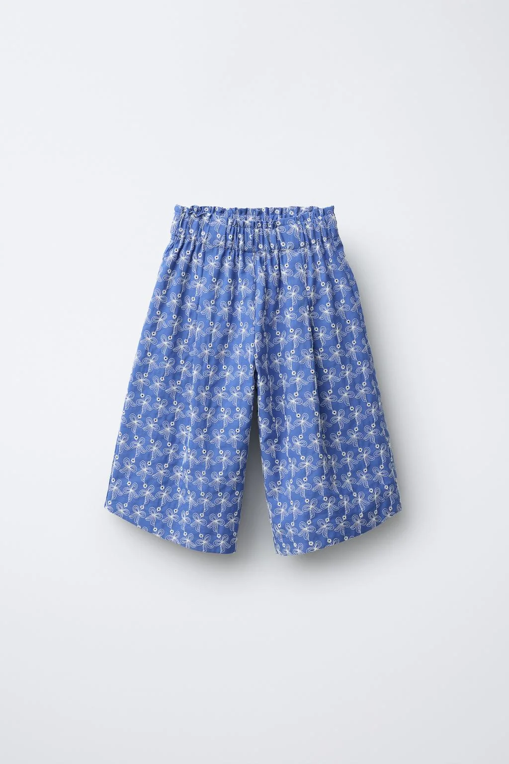 EMBROIDERED FLORAL CULOTTES