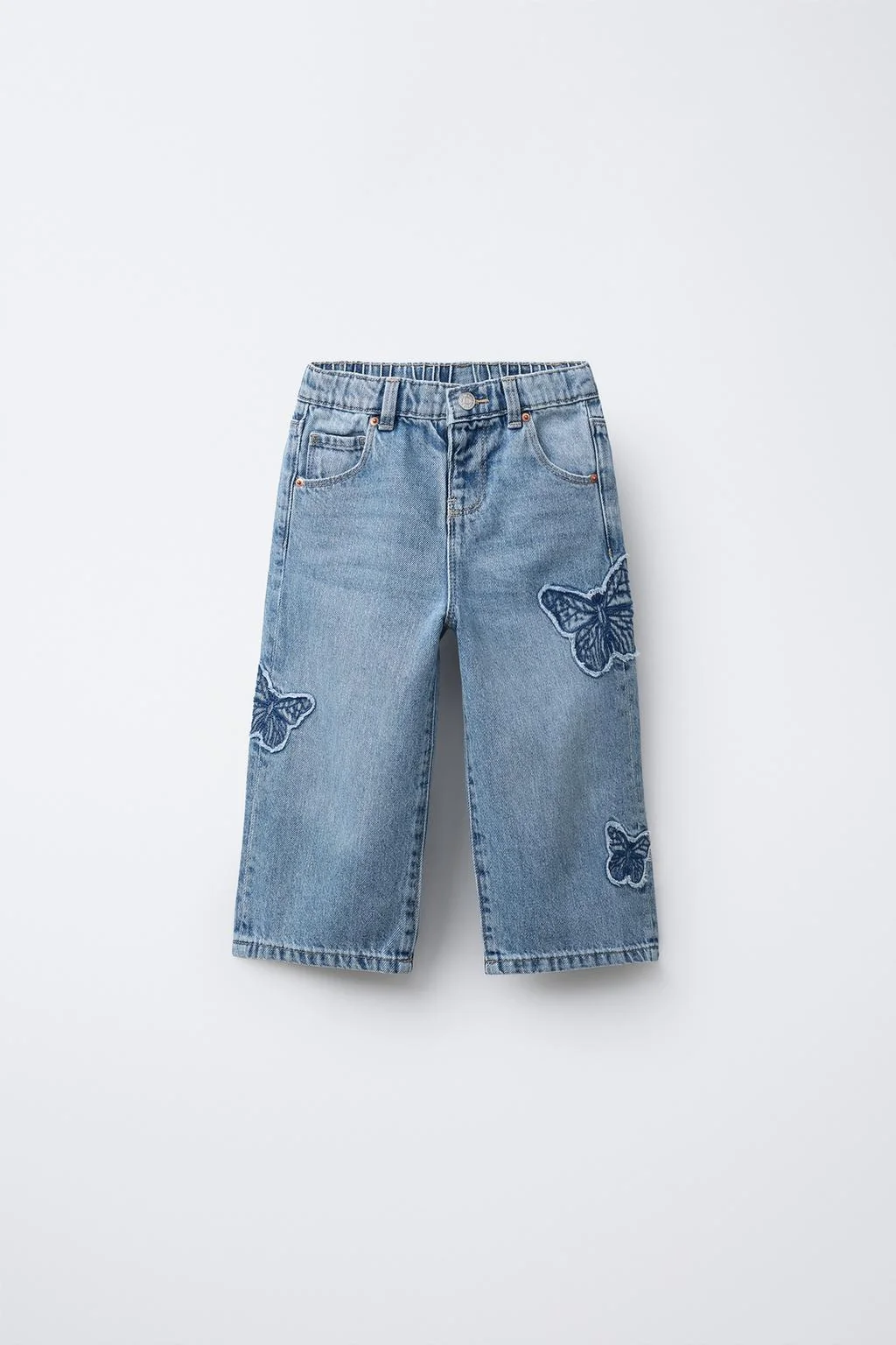 BUTTERFLY STRAIGHT-LEG JEANS