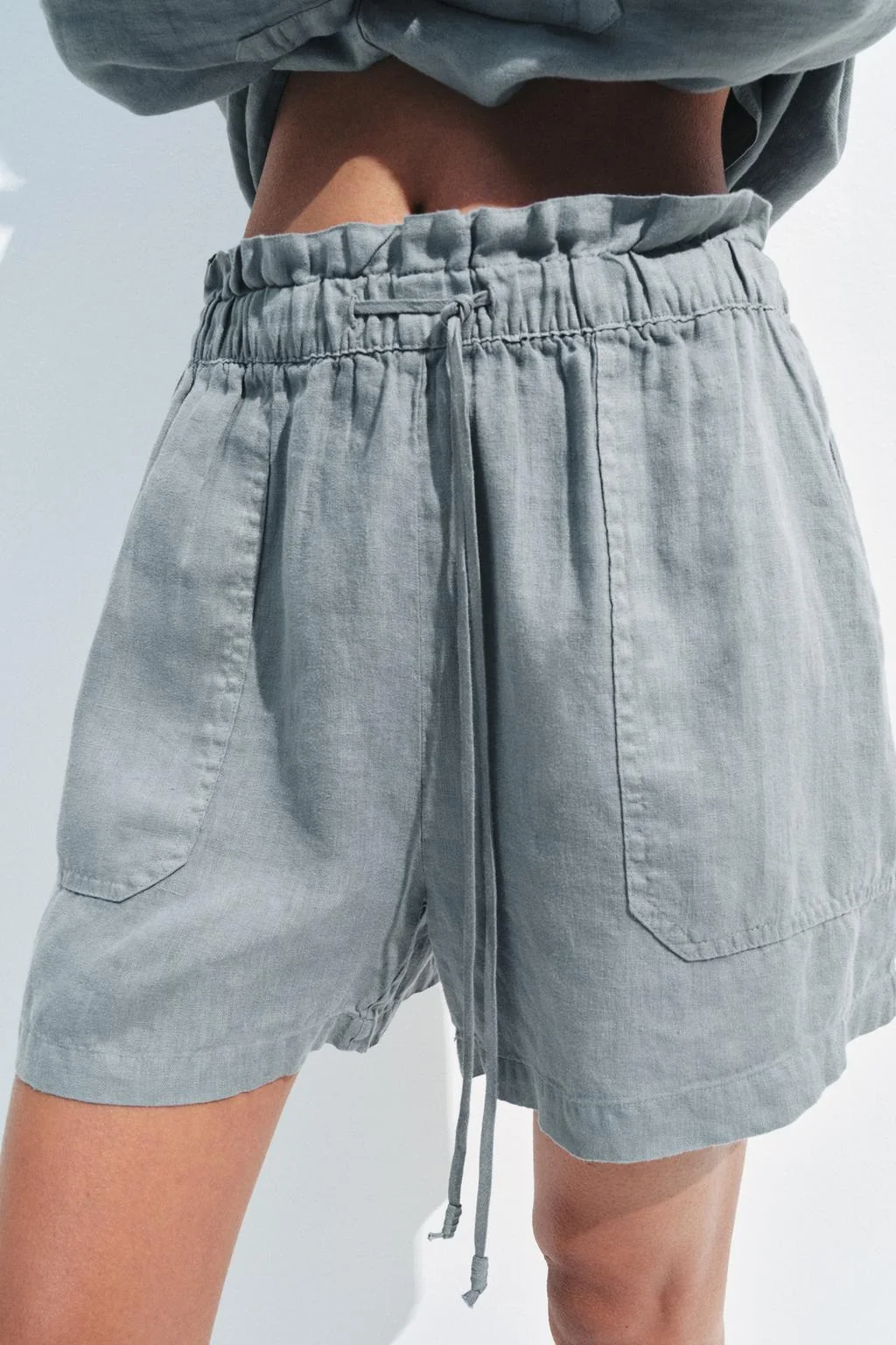 Шорты из льна ZW COLLECTION