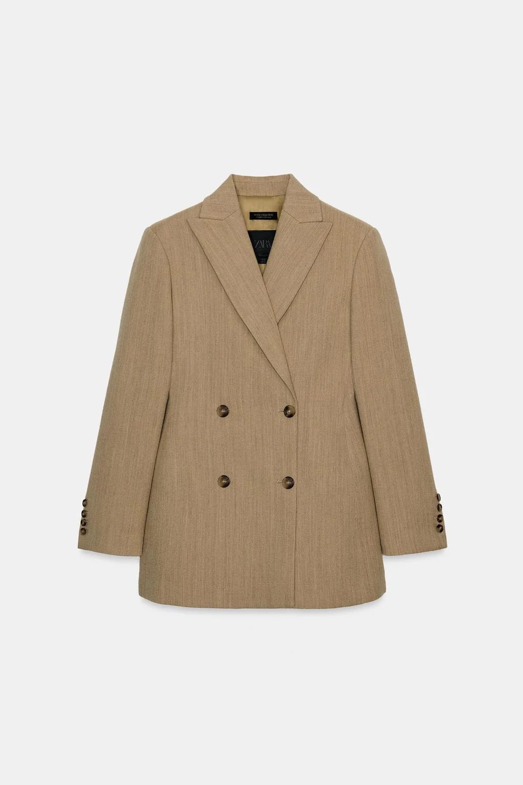 Сшитый пиджак с шерстью ZW COLLECTION