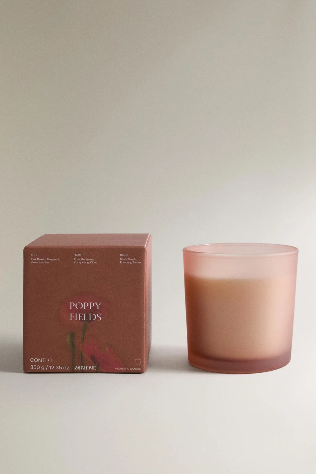 (350 G) POPPY FIELDS SCENTED CANDLE