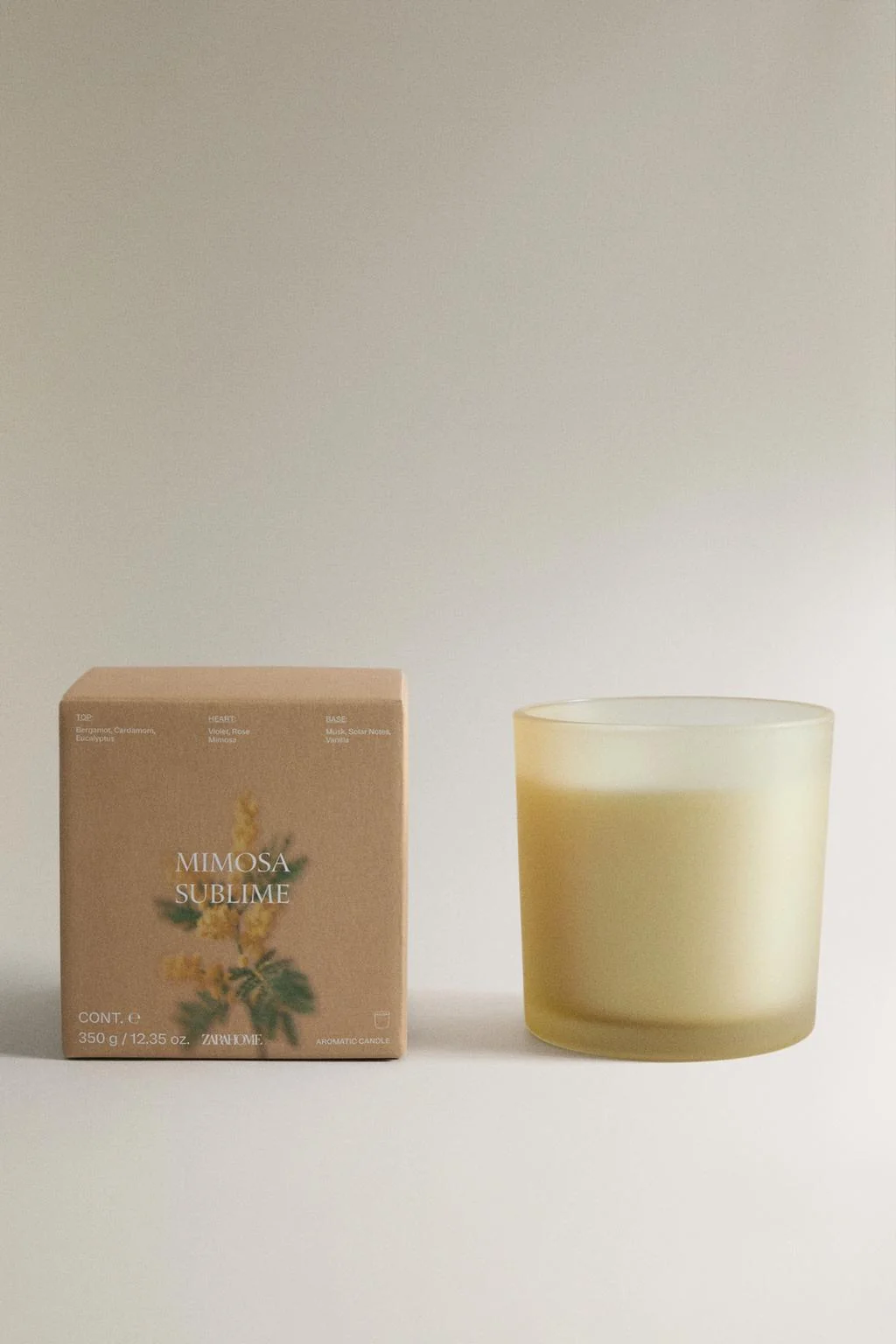 (350 G) MIMOSA SUBLIME SCENTED CANDLE
