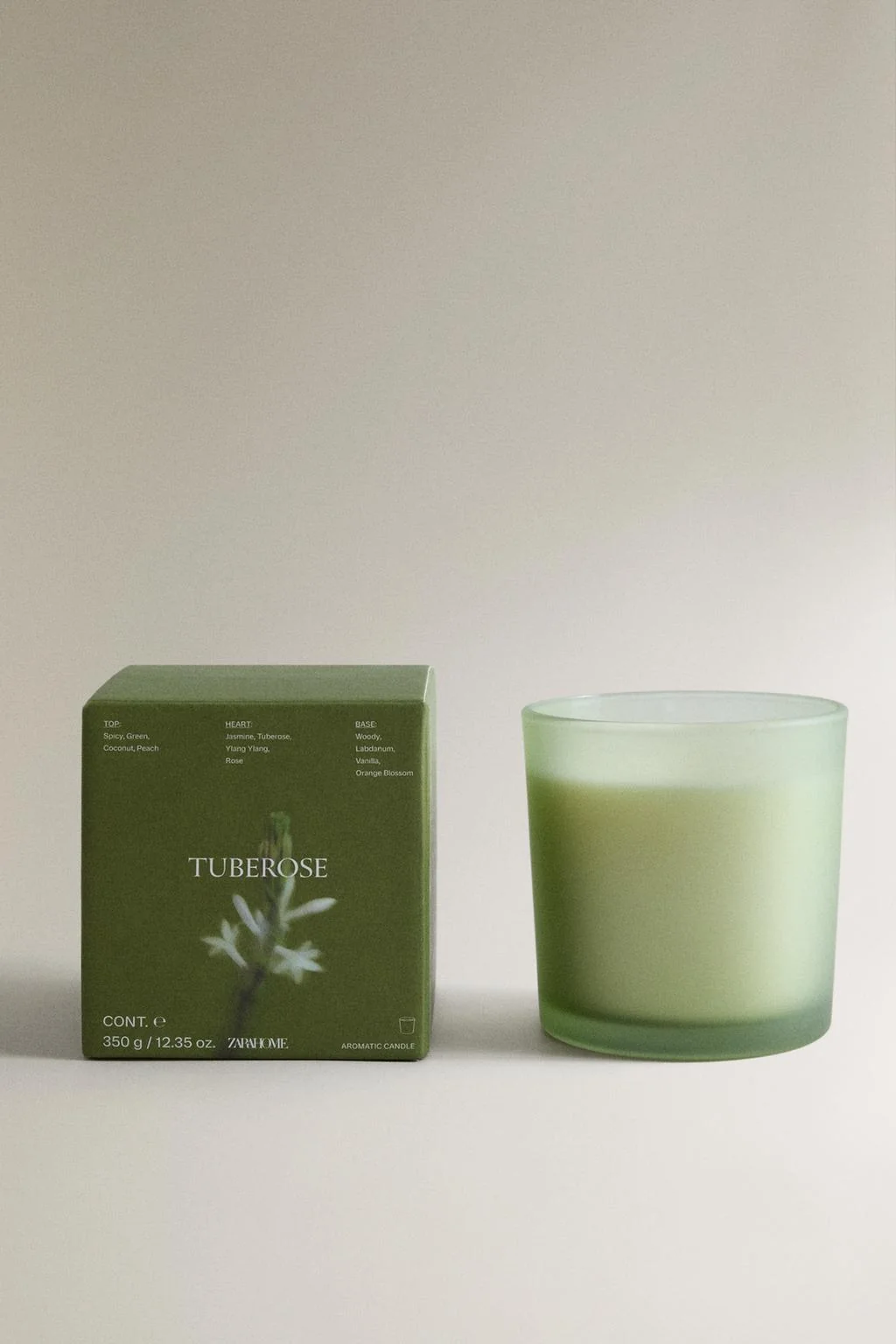 (350 G) TUBEROSE SCENTED CANDLE