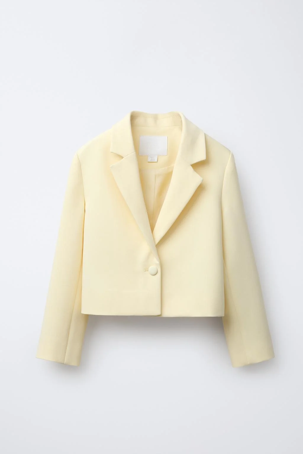 COVERED BUTTON BLAZER