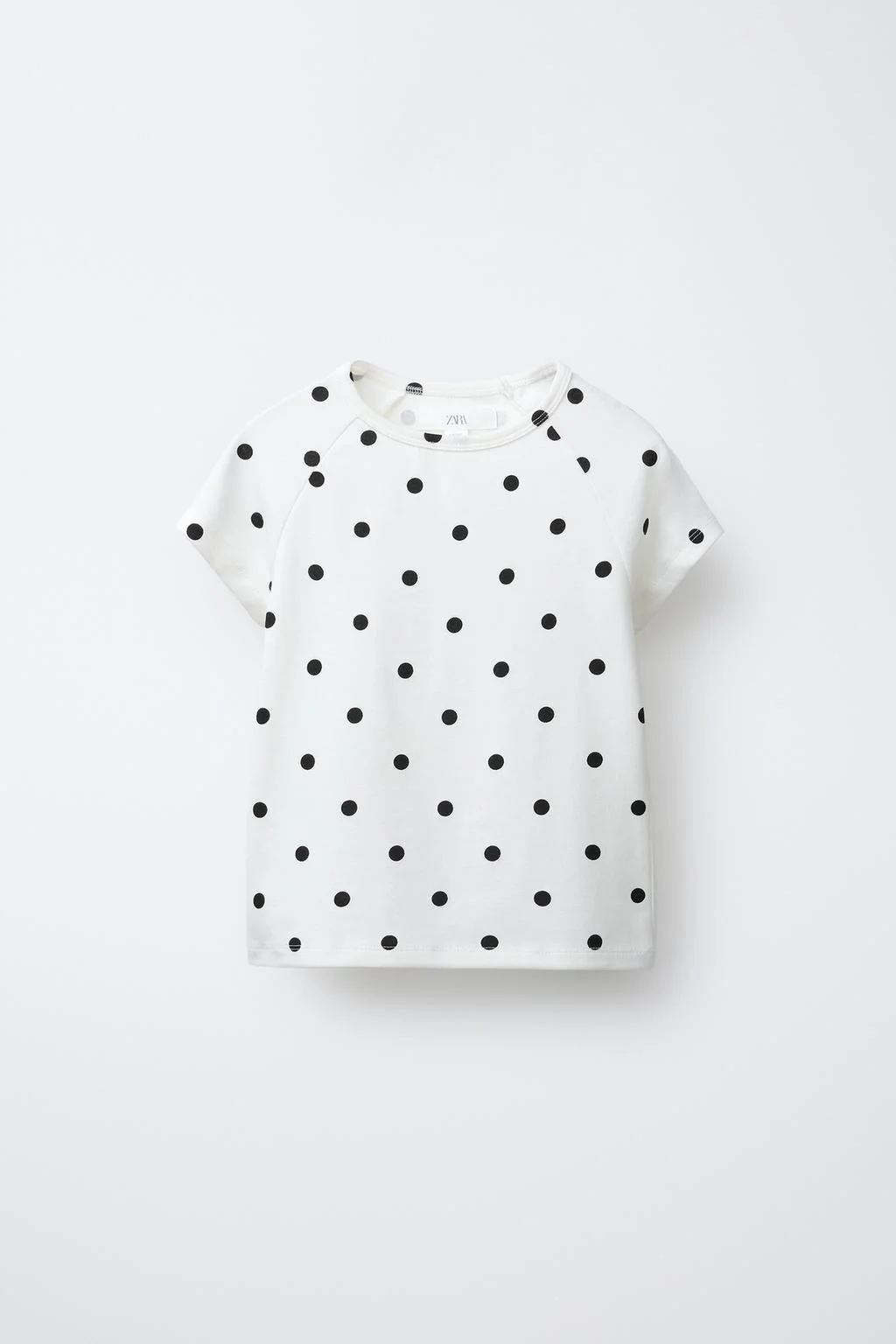 POLKA DOT T-SHIRT WITH MODAL