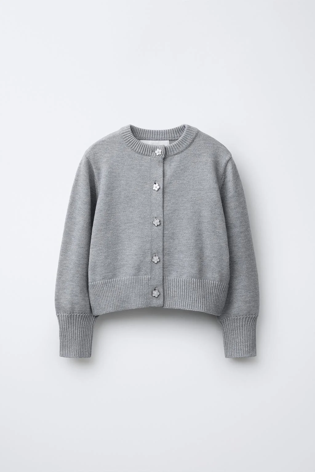 HEART BUTTON CARDIGAN