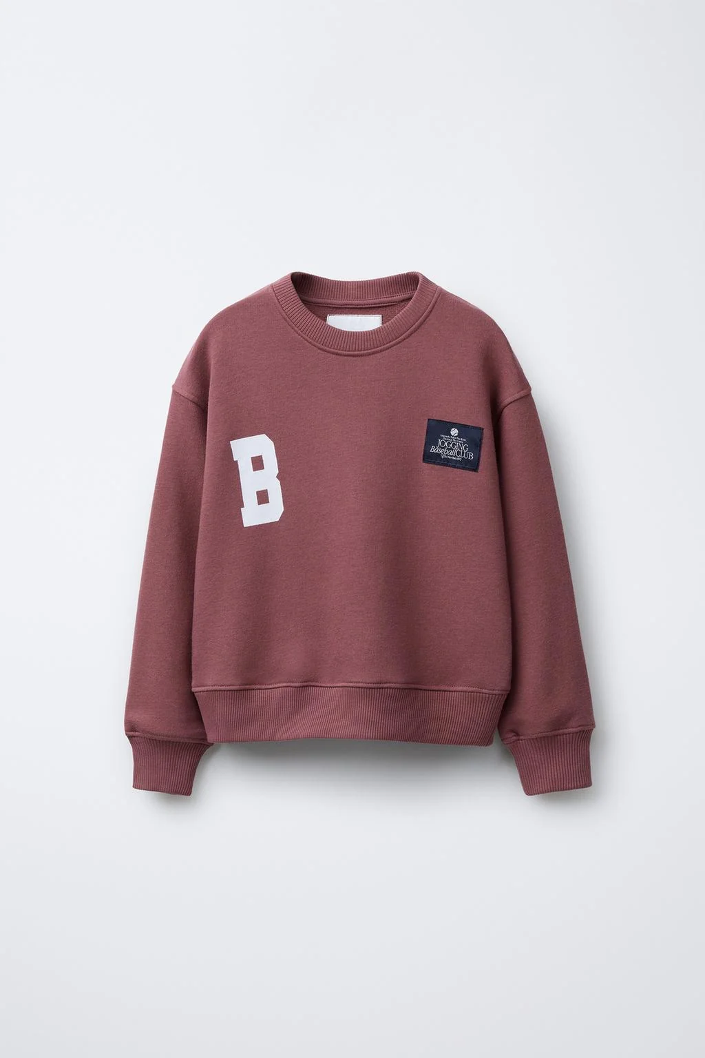 LABEL JOGGING SWEATSHIRT