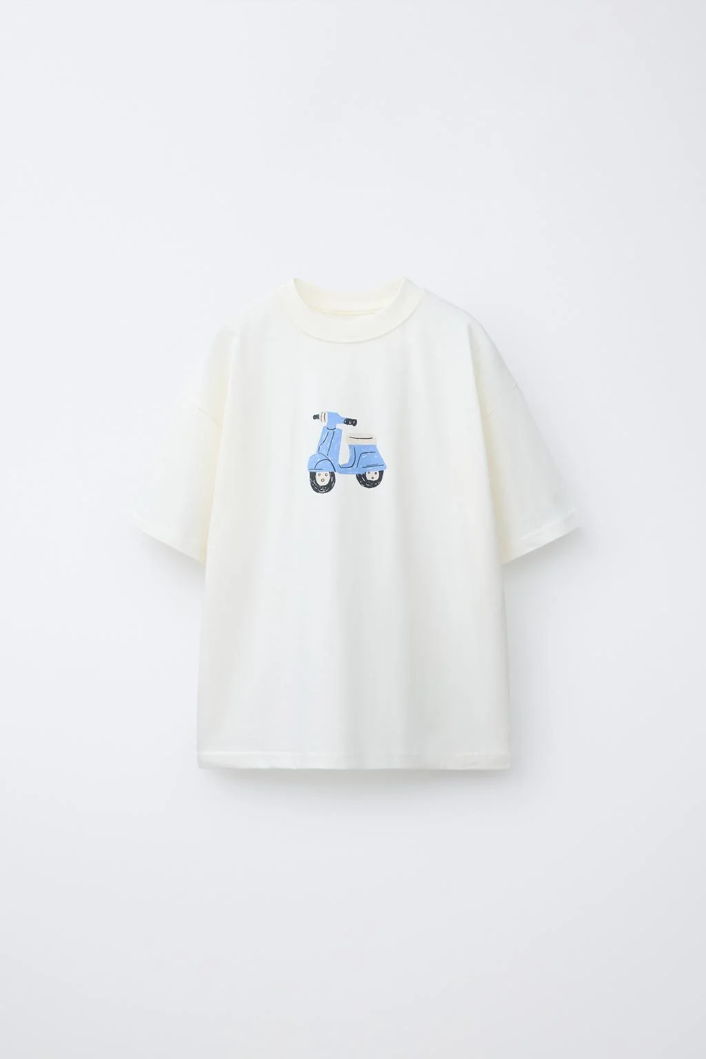 MOTORBIKE PRINT T-SHIRT