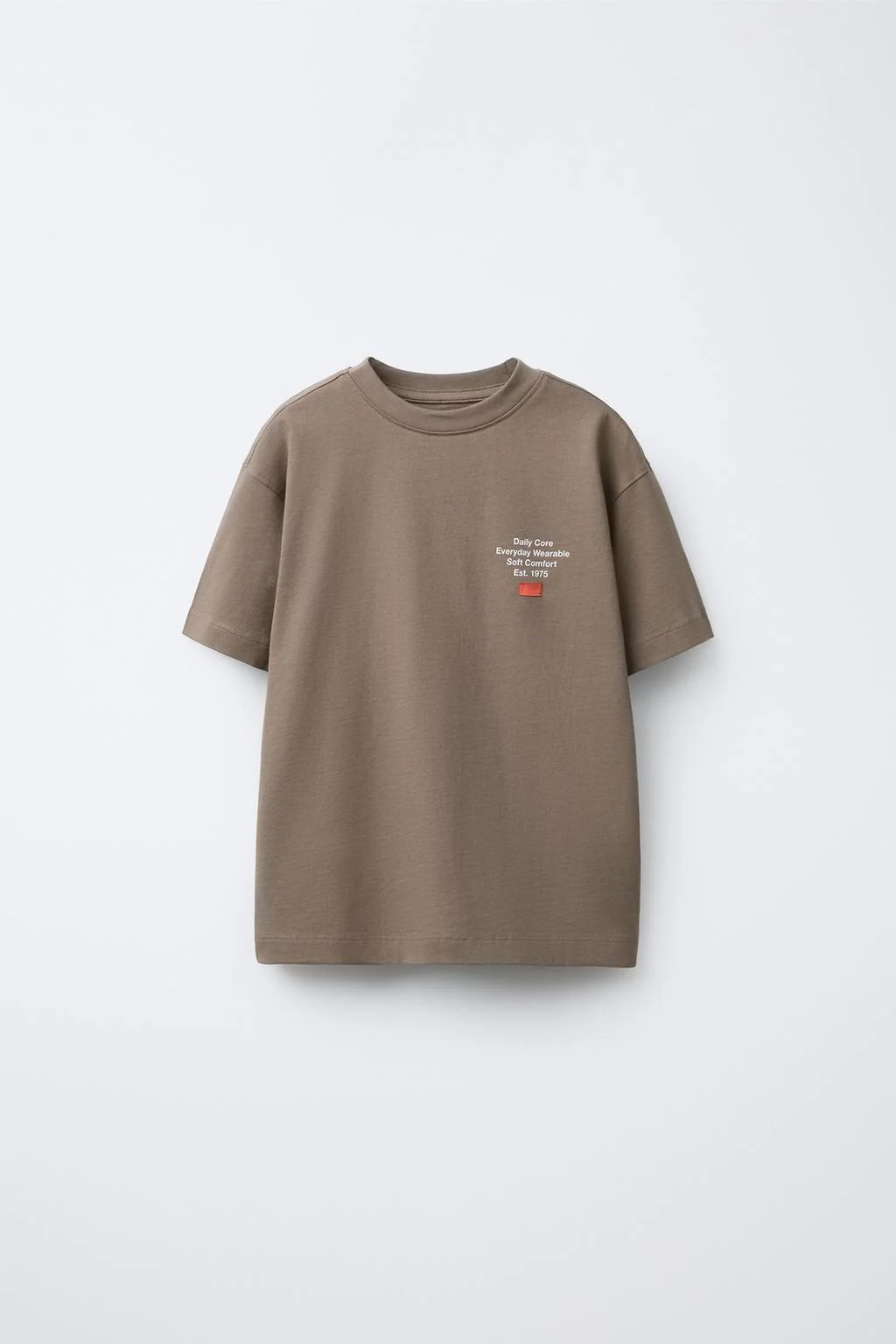 SLOGAN PRINT T-SHIRT