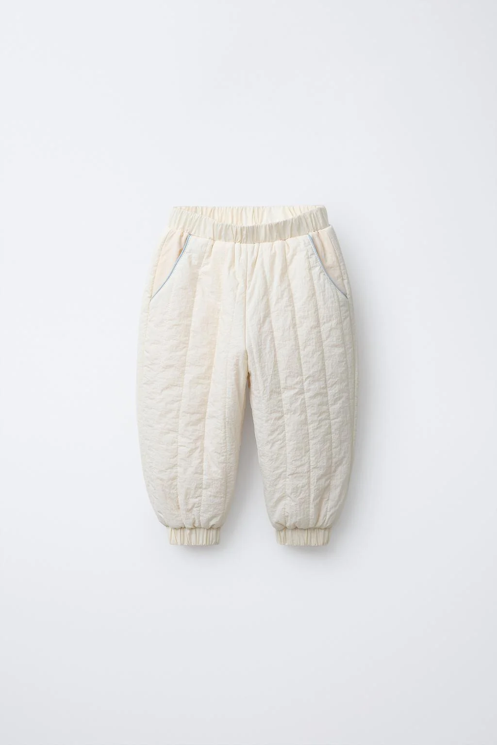 QUILTED BALLOON TROUSERS