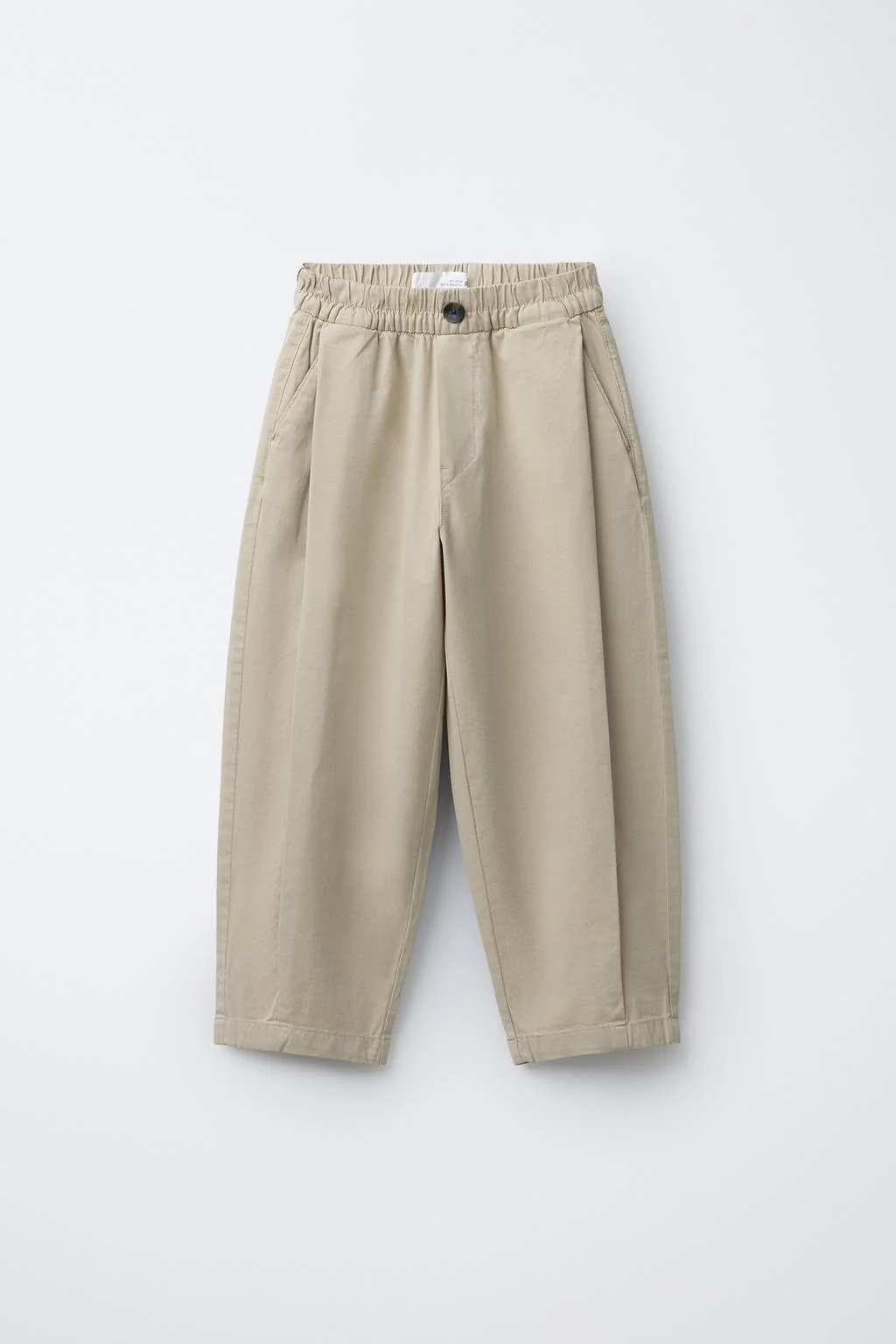 BALLOON PLEATED TROUSERS