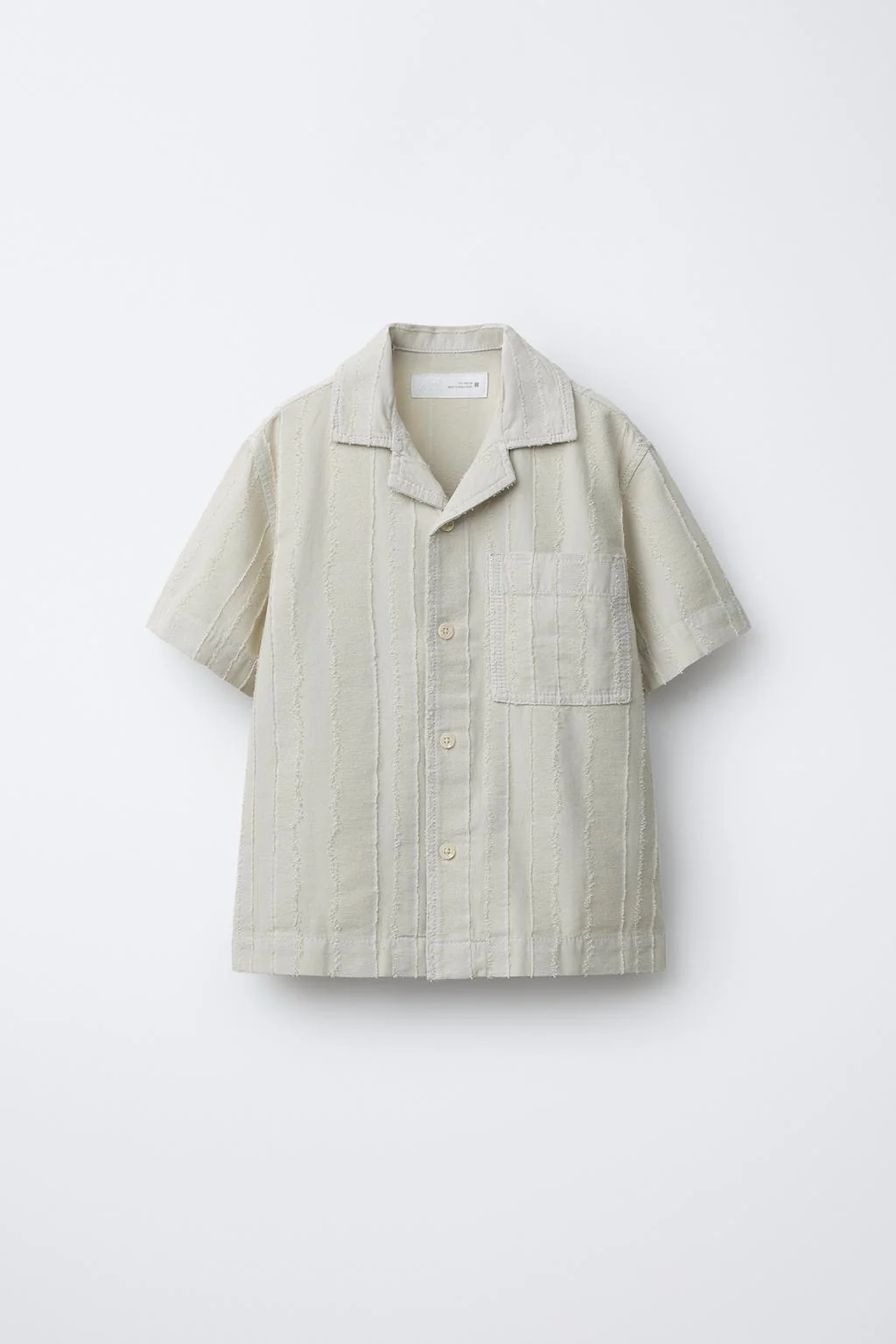 GARMENT DYE TEXTURED SHIRT