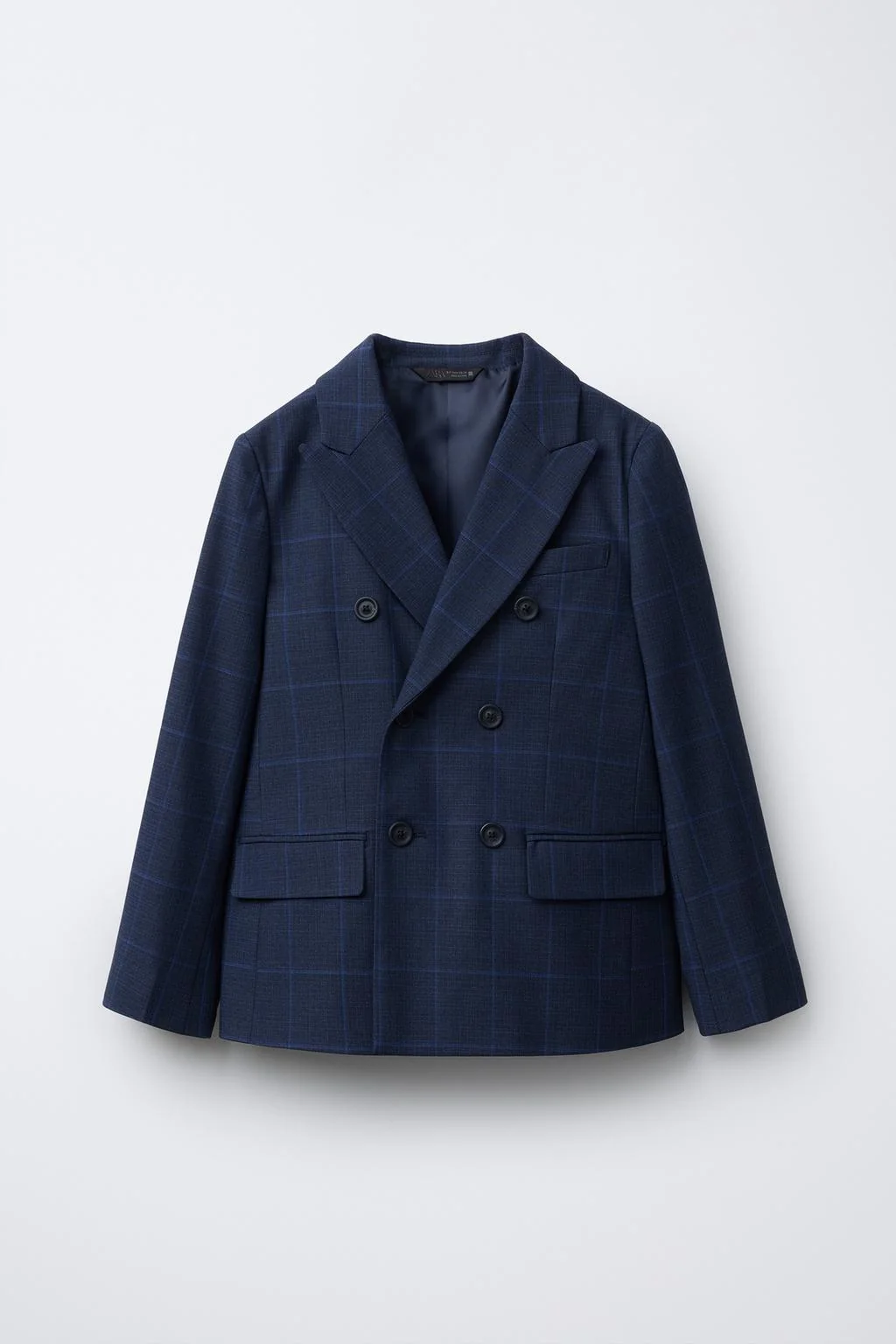 CHECK SUIT BLAZER