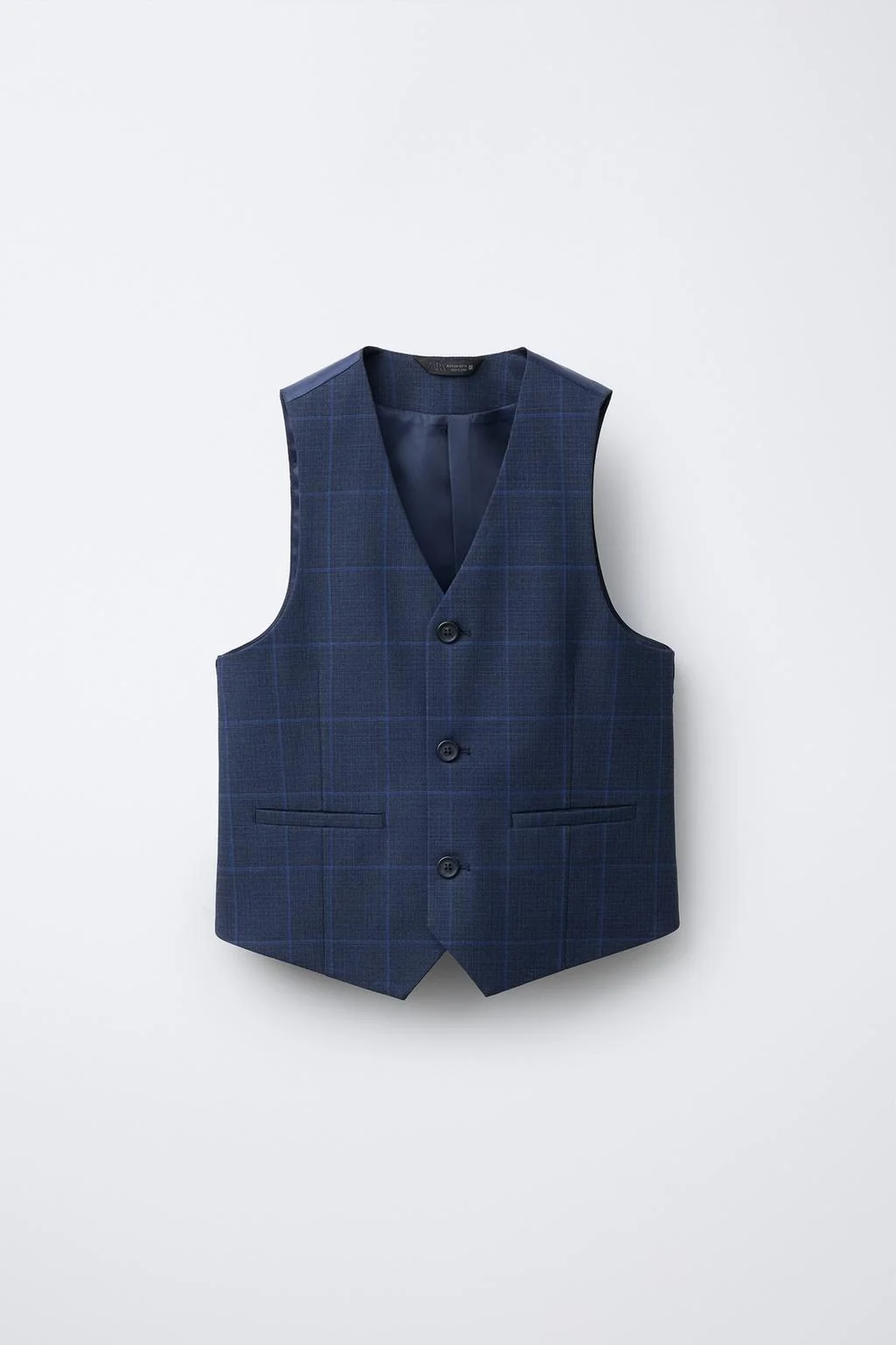 CHECK SUIT WAISTCOAT