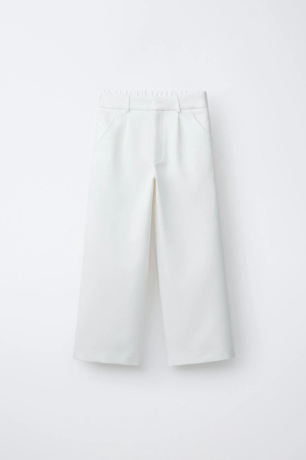 TAILORED WIDE-LEG TROUSERS